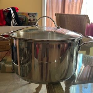 Princess House 9-QT Stainless Steel Pot